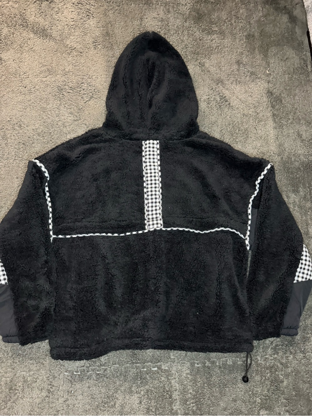 JoyLab Women’s High Pile Fleece Bomber Jacket - Black Size Large NWT - Picture 7 of 9